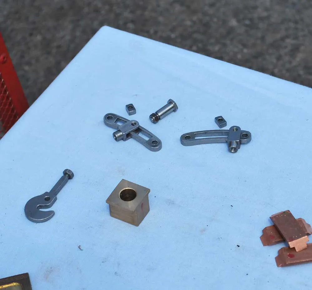 5 inch gauge part-built "Crampton"