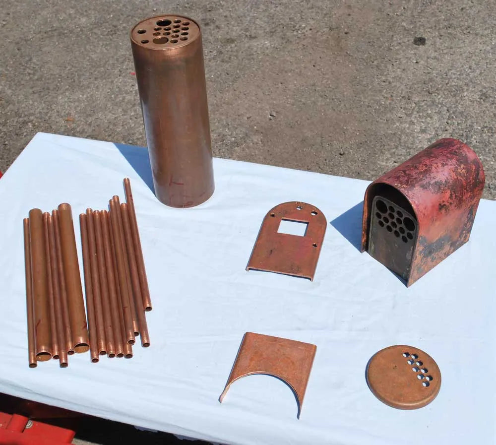 5 inch gauge part-built "Crampton"