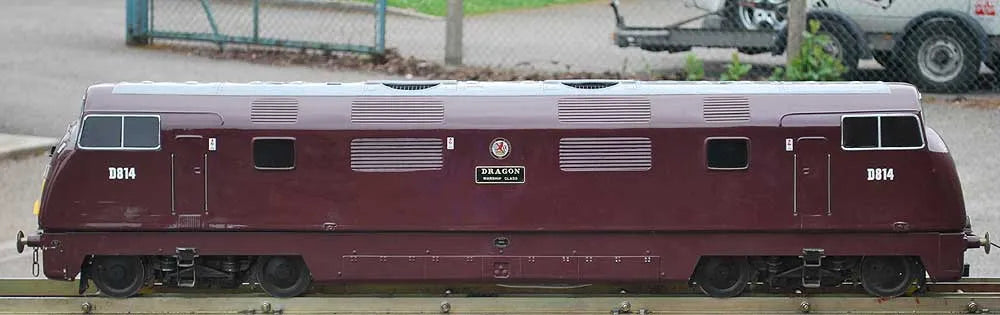 5 inch gauge Maxitrak Warship "Dragon"