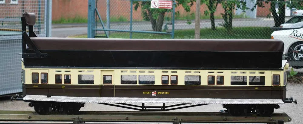 5 inch gauge GWR Autocoach