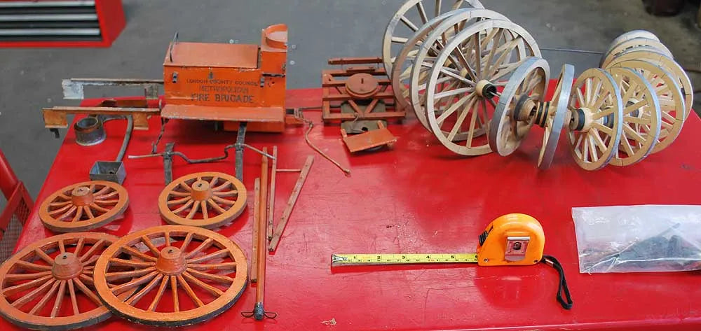 part-built Horse-drawn fire engine
