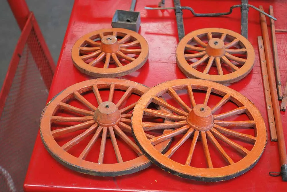 part-built Horse-drawn fire engine