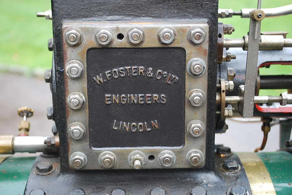 4 inch scale Foster traction engine