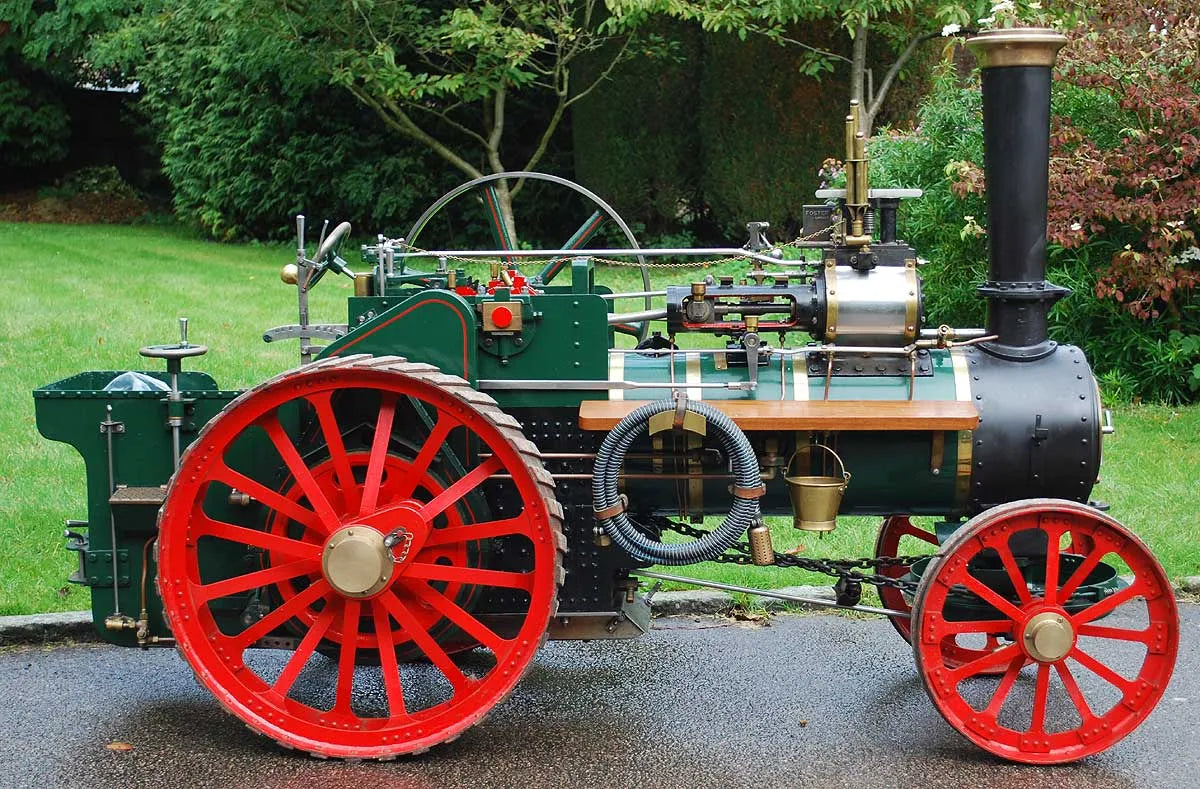4 inch scale Foster traction engine