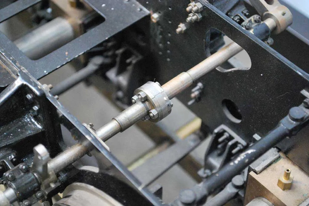 5 inch gauge part-built Standard Class 4 tank