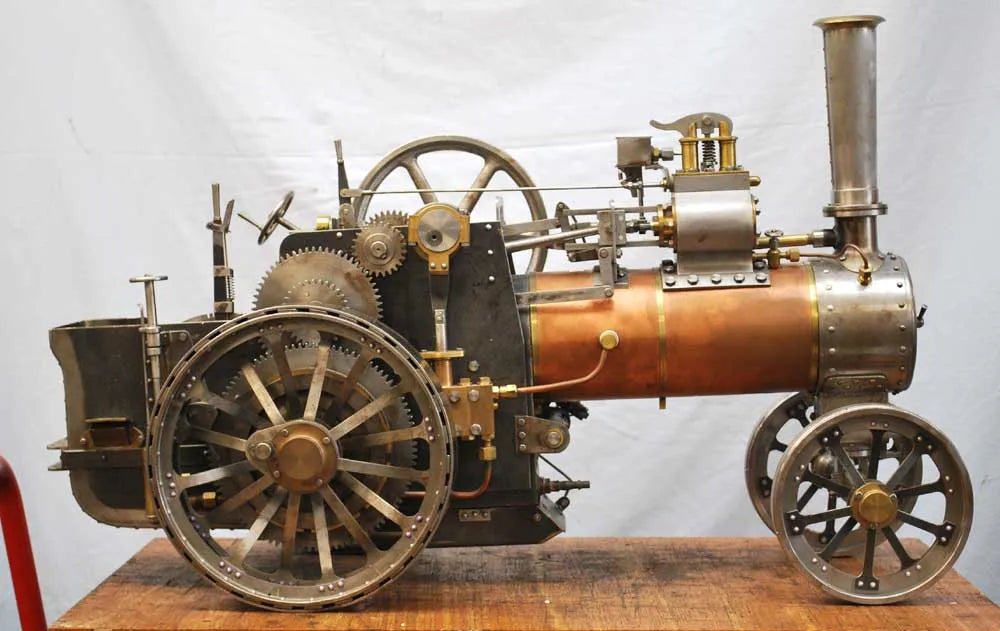 Part-built 2 inch scale Minnie traction engine