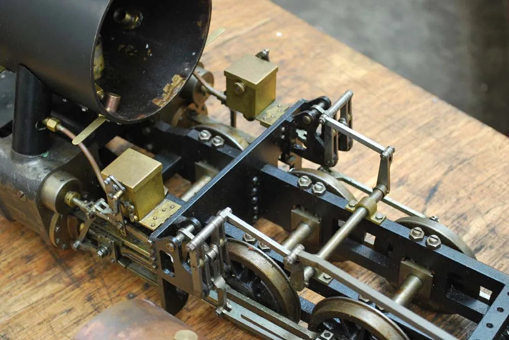 3 1/2 inch gauge part-built Buffalo 0-8-0