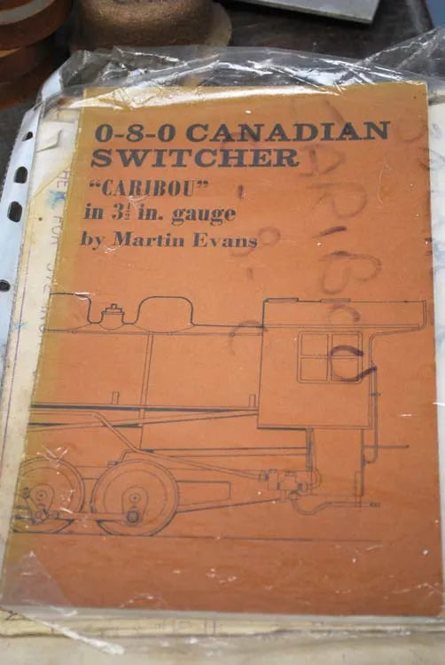 3 1/2 inch gauge part-built Buffalo 0-8-0