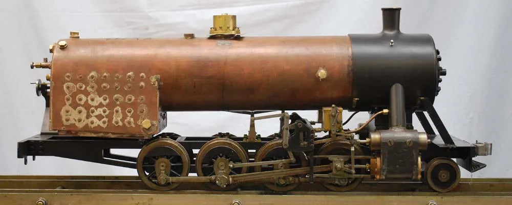 3 1/2 inch gauge part-built Buffalo 0-8-0