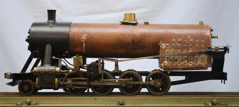3 1/2 inch gauge part-built Buffalo 0-8-0