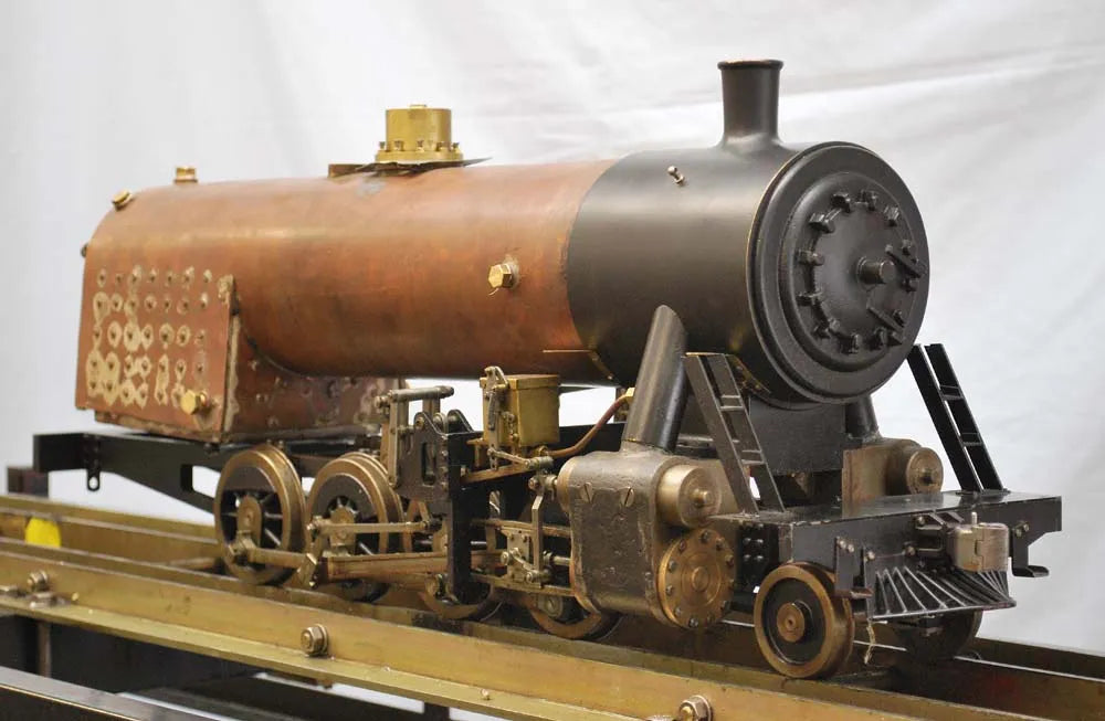 3 1/2 inch gauge part-built Buffalo 0-8-0