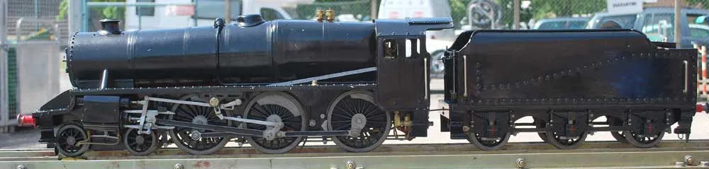 3 1/2 inch gauge Black 5 "Doris" with drawings