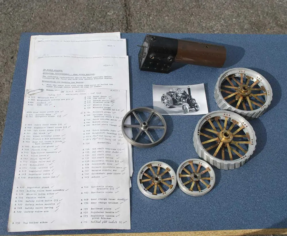 3/4 inch scale Allchin unassembled kit