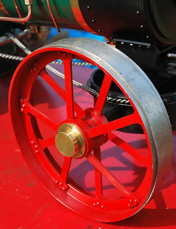 2 inch scale Ruston traction engine