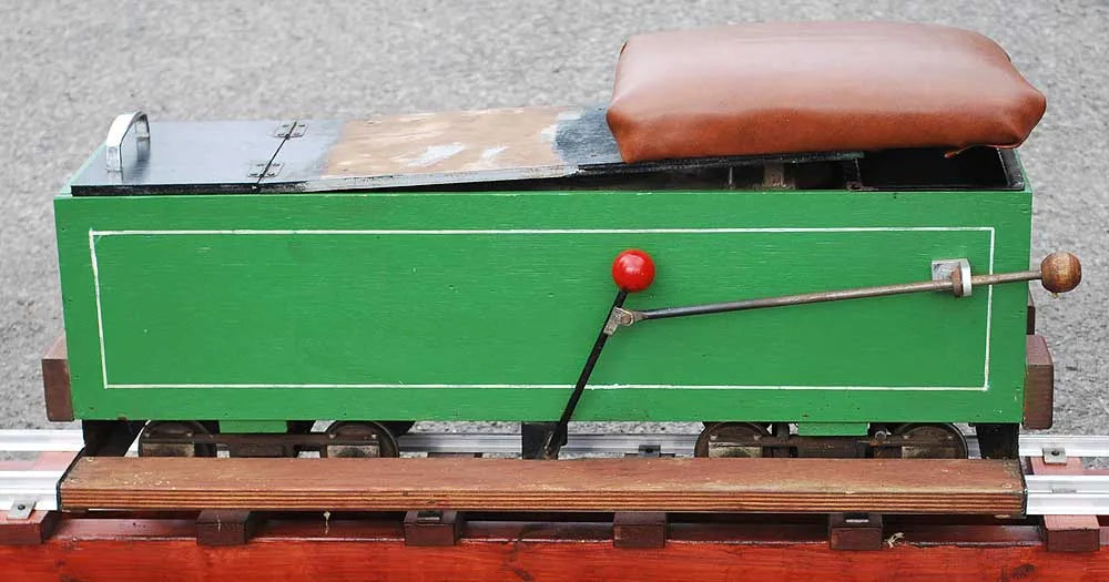 5 inch gauge ground level driving truck