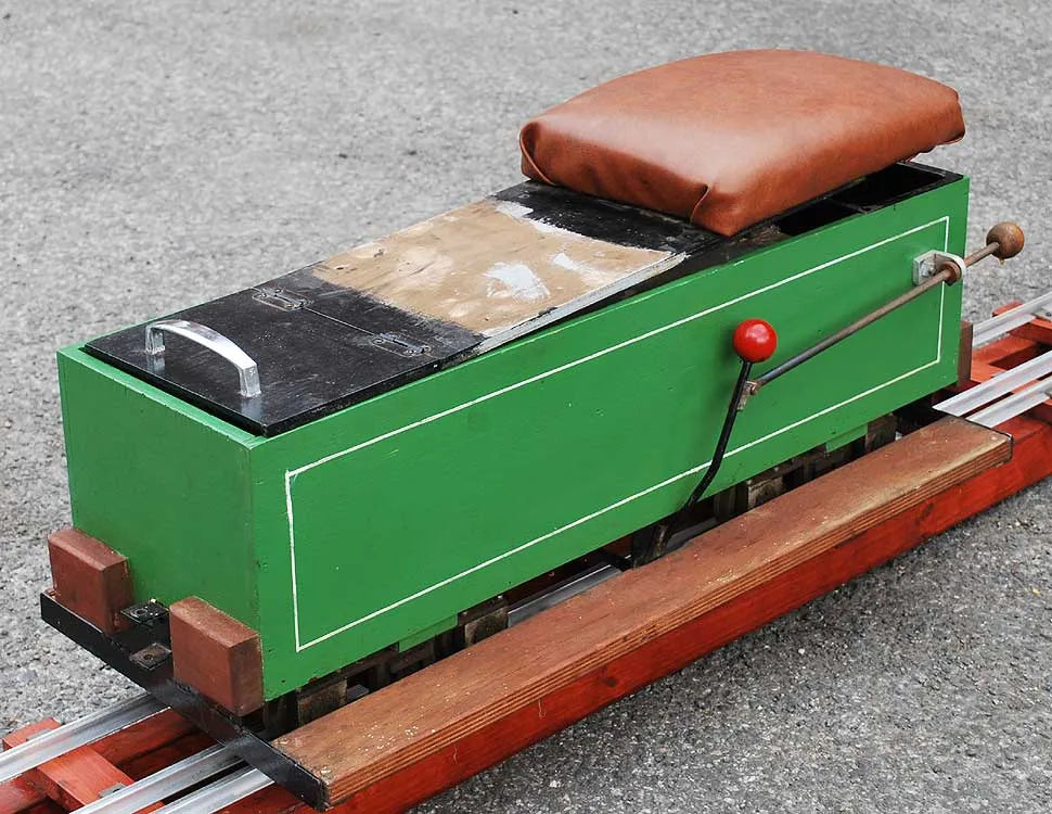 5 inch gauge ground level driving truck