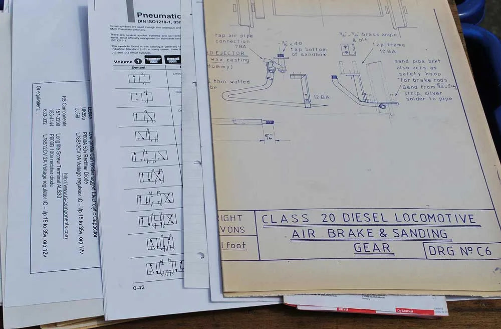 5 inch gauge Class 20 set