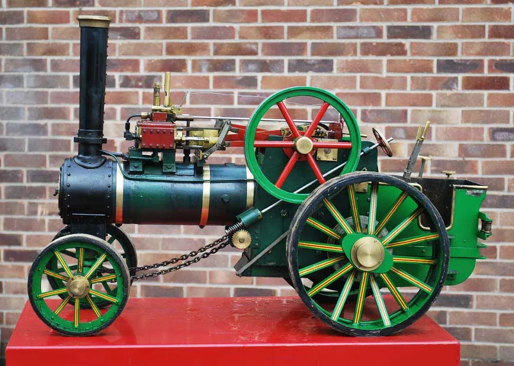 2 inch scale freelance twin cylinder traction engine