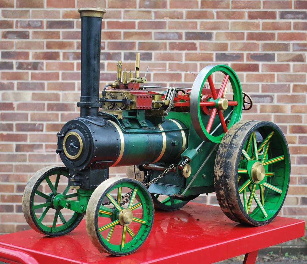2 inch scale freelance twin cylinder traction engine