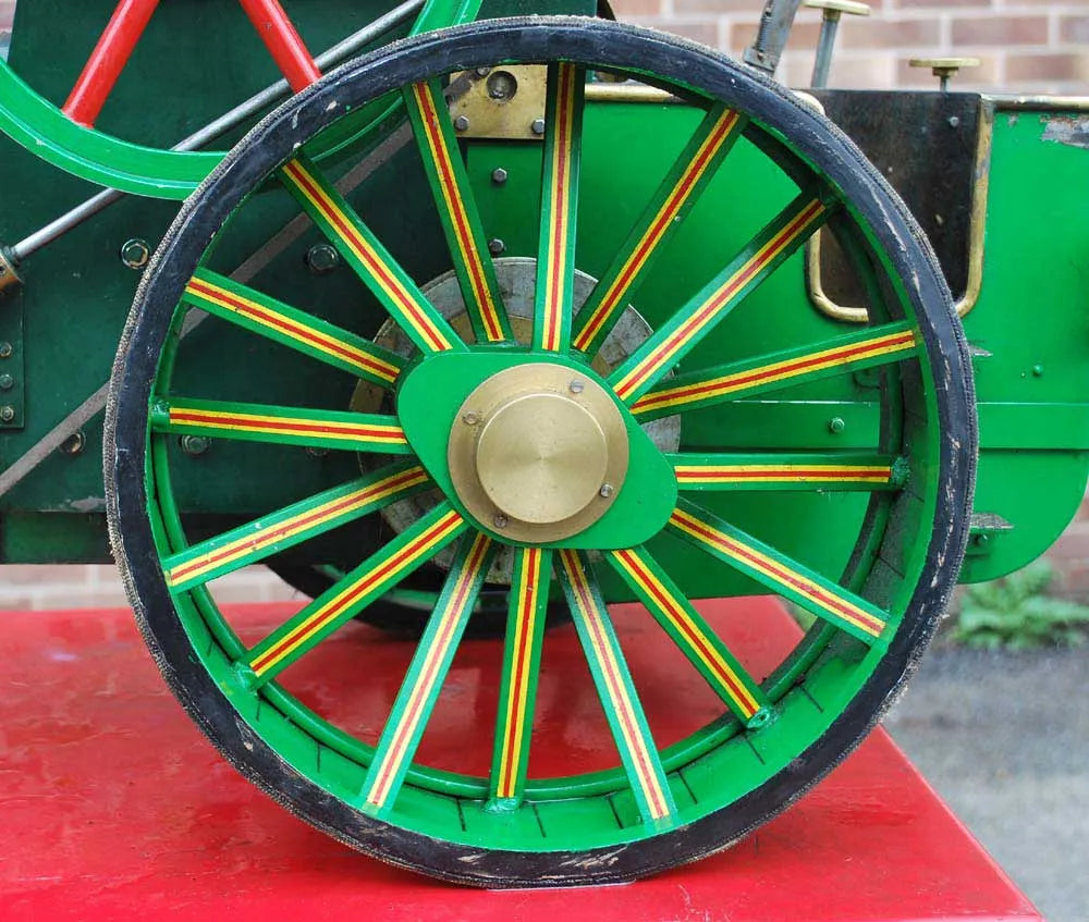 2 inch scale freelance twin cylinder traction engine