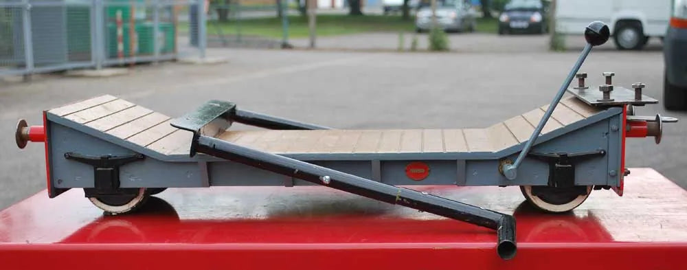 5 inch gauge raised level truck