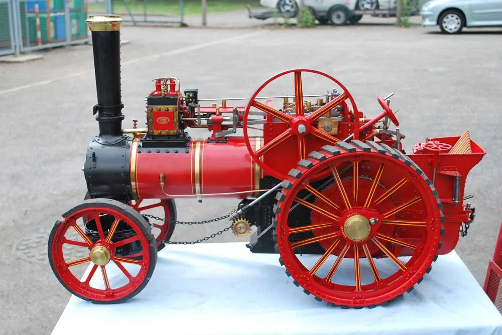 2 inch scale Ruston traction engine (red)