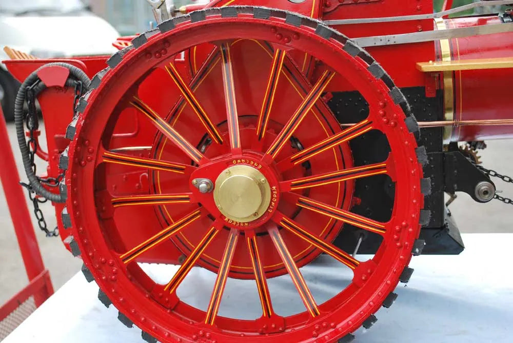 2 inch scale Ruston traction engine (red)