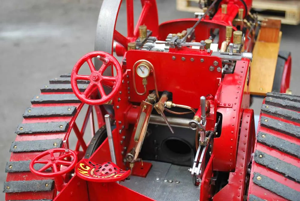 2 inch scale Ruston traction engine (red)