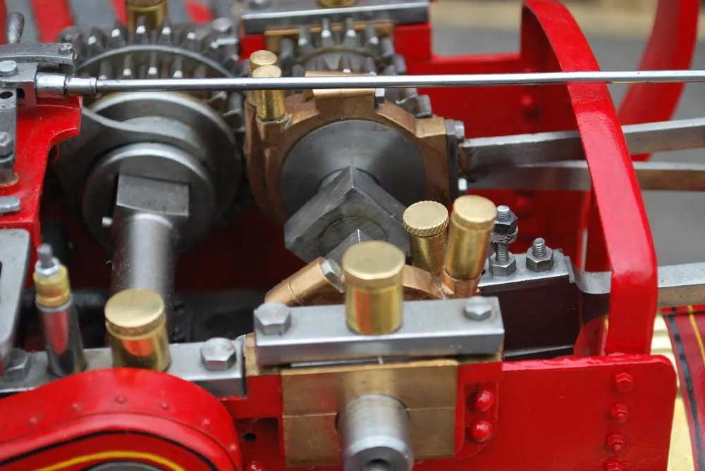2 inch scale Ruston traction engine (red)