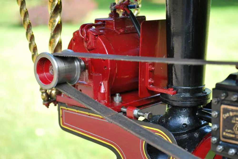 2 inch scale electric-powered Burrell tractor
