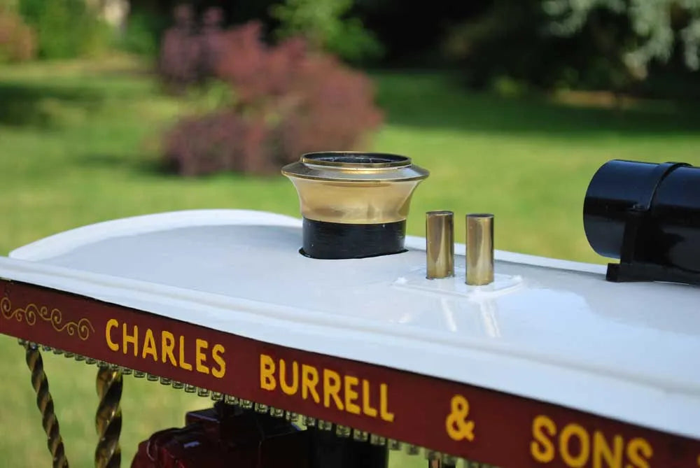 2 inch scale electric-powered Burrell tractor