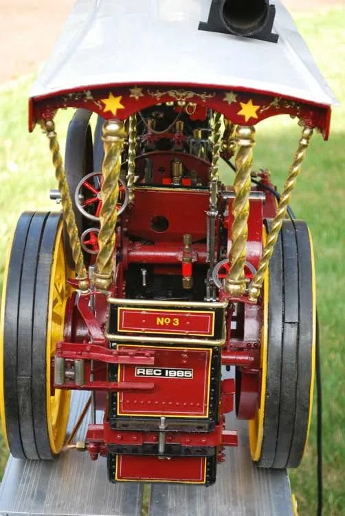 2 inch scale electric-powered Burrell tractor