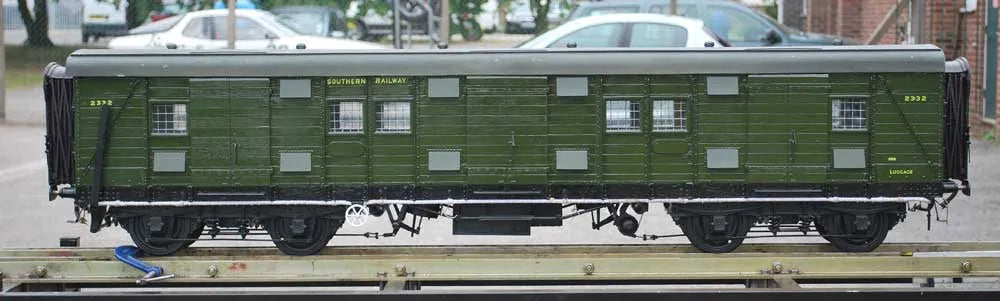 5 inch gauge Southern Parcels van