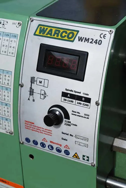 Warco lathe