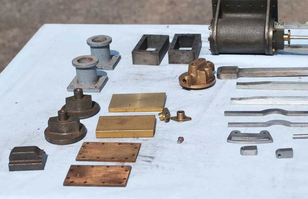 3 1/2 inch gauge part-built "Lilla" 0-4-0T