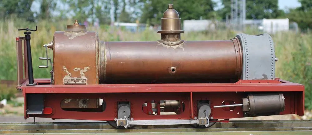 3 1/2 inch gauge part-built "Lilla" 0-4-0T
