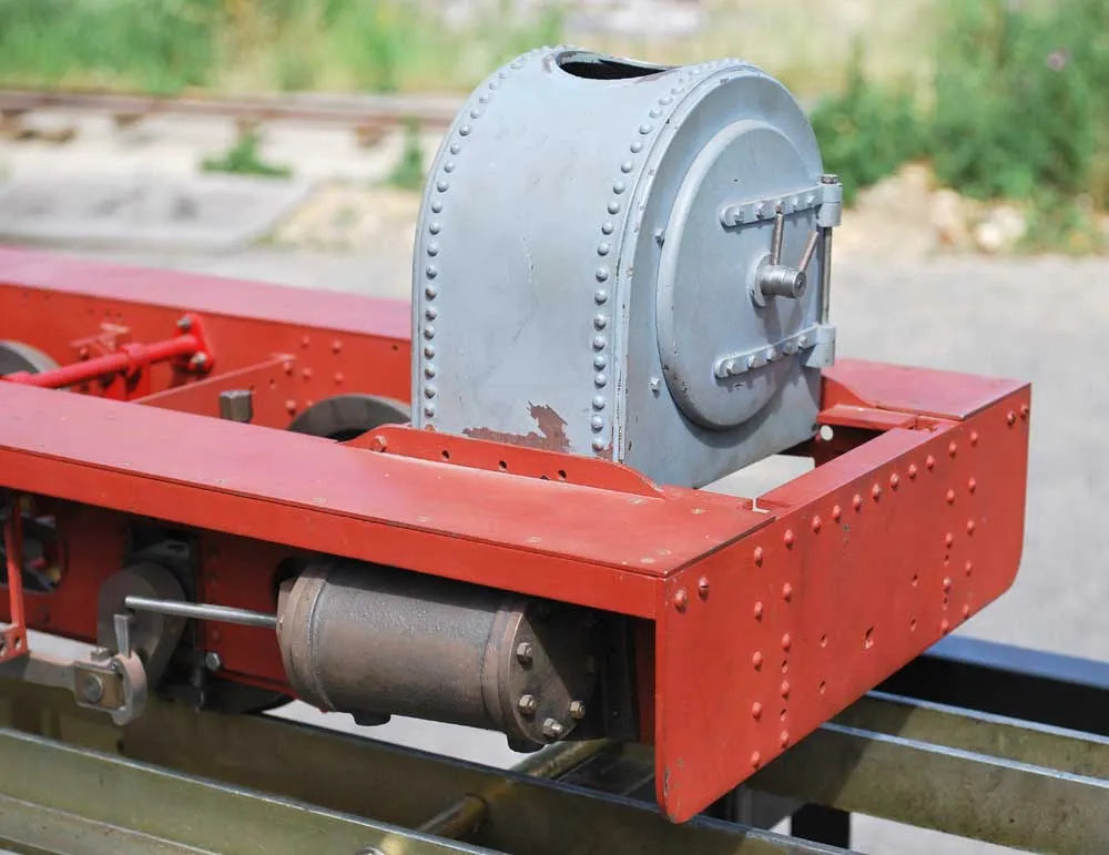 3 1/2 inch gauge part-built "Lilla" 0-4-0T
