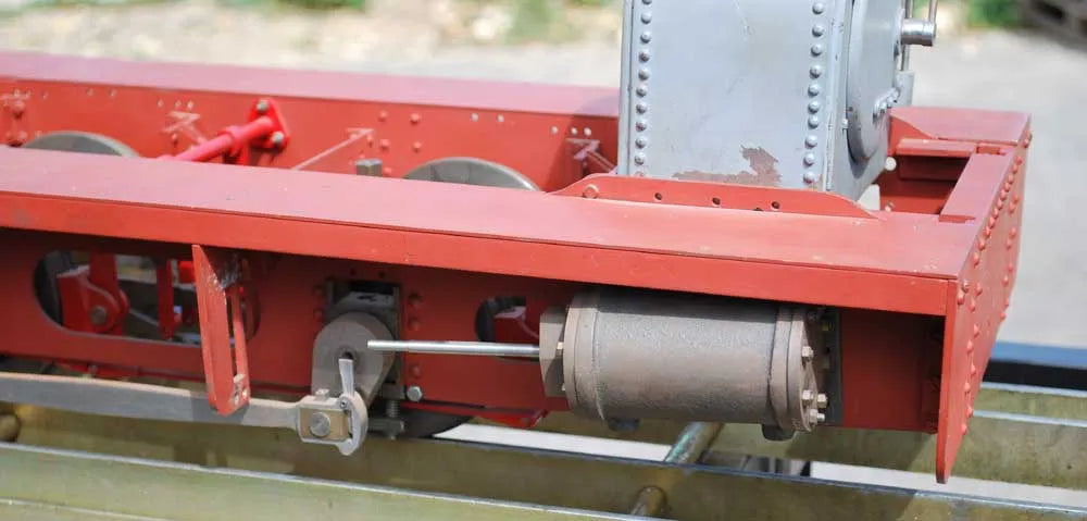 3 1/2 inch gauge part-built "Lilla" 0-4-0T