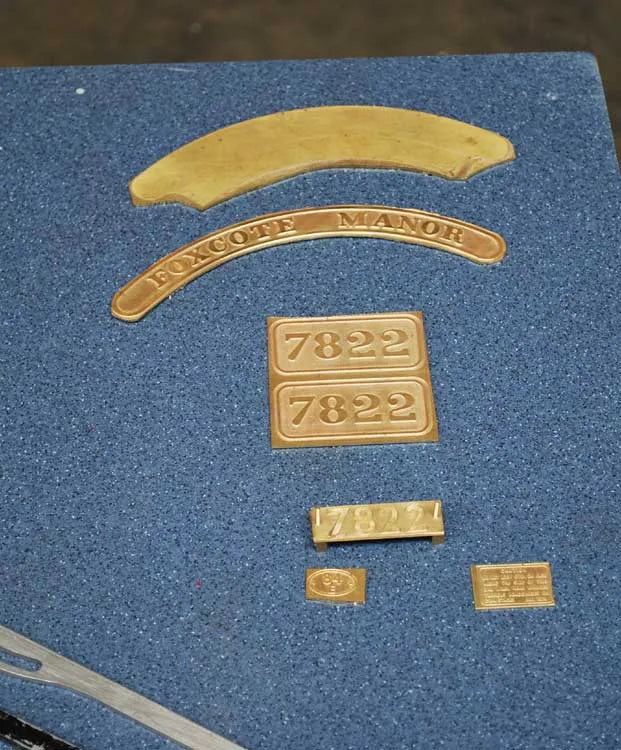 5 inch gauge part-built GWR Manor