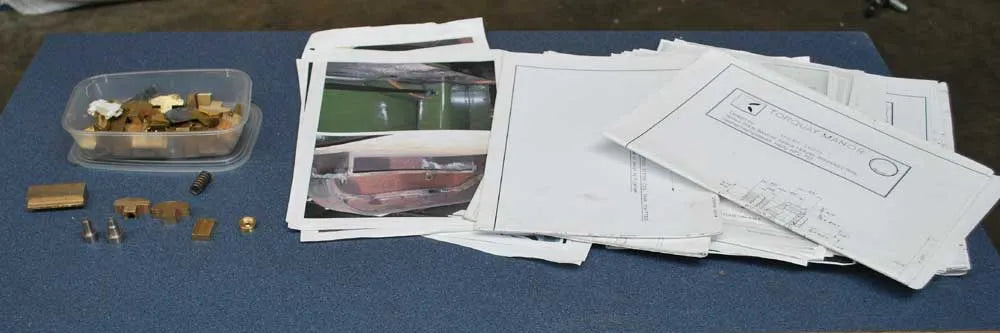 5 inch gauge part-built GWR Manor