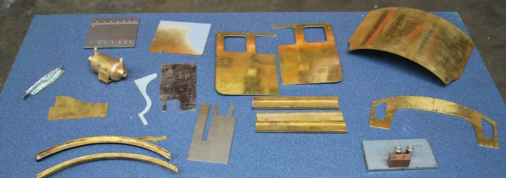 5 inch gauge part-built GWR Manor