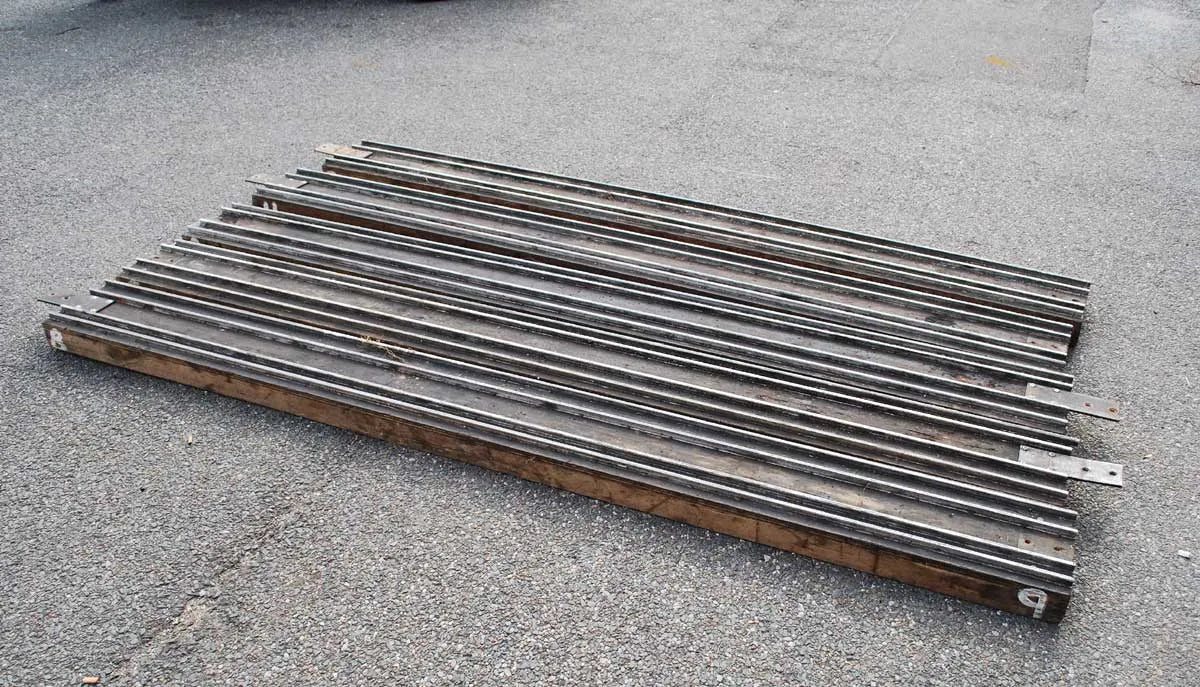 Portable track with trailer