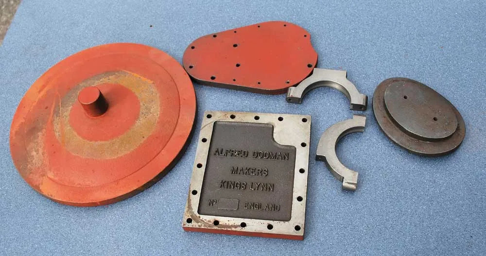 4 inch scale part-built Dodman traction engine
