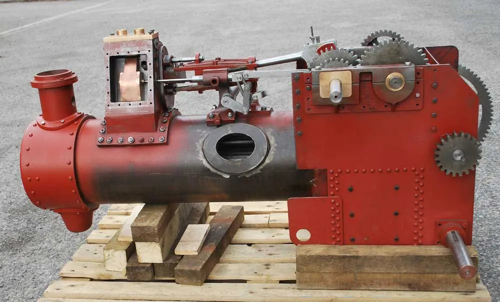 4 inch scale part-built Dodman traction engine