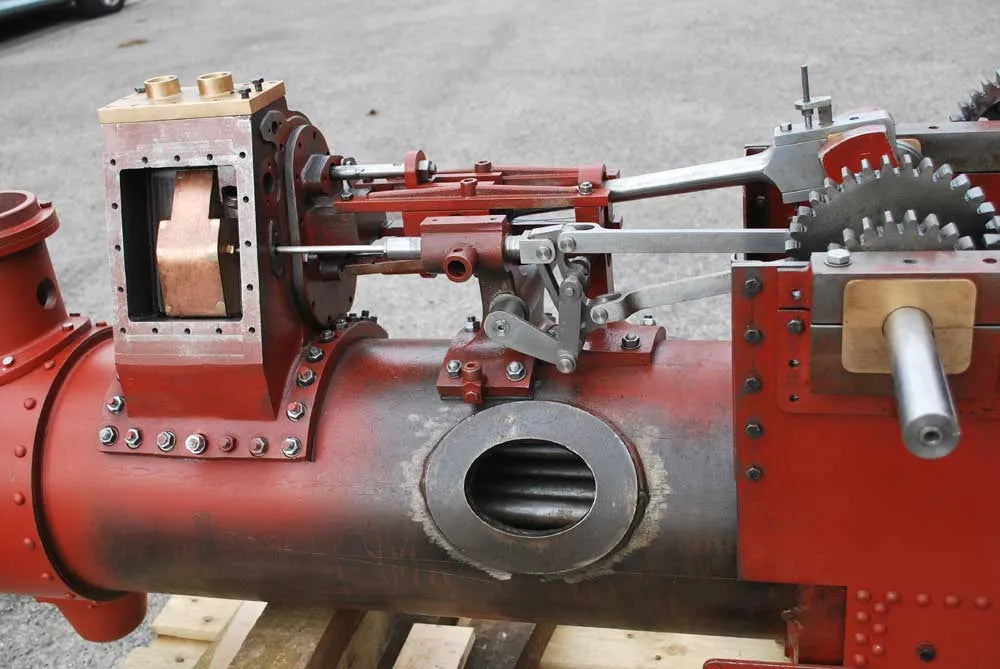 4 inch scale part-built Dodman traction engine