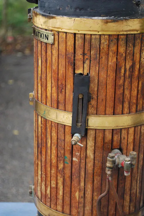 Large copper vertical boiler