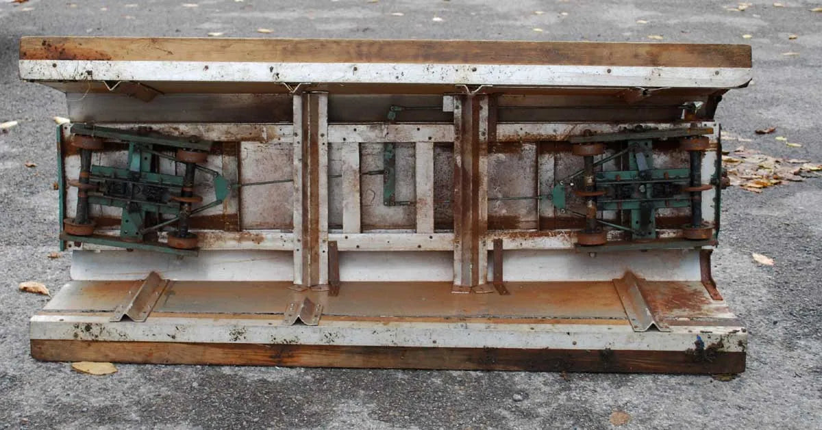 Horrible 7 1/4 inch gauge bogie trolley
