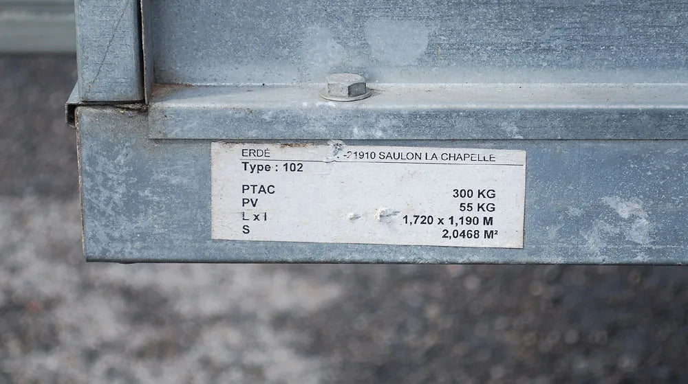 Road trailer for Ajax