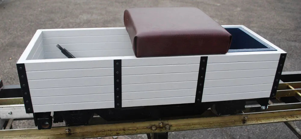 Ride-on-Railways driving truck