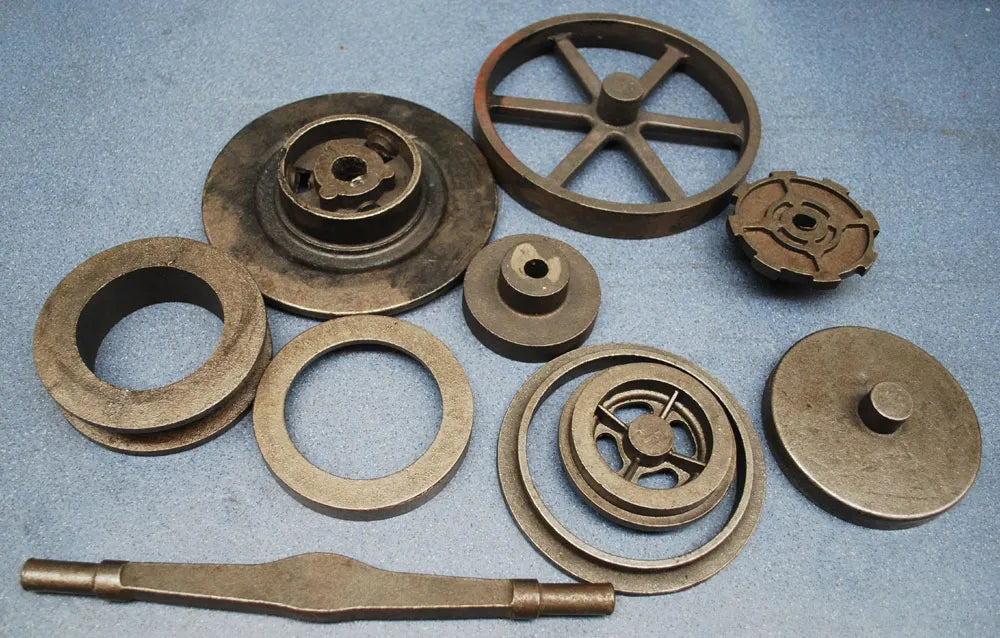 Set 1 1/2 inch scale Allchin castings